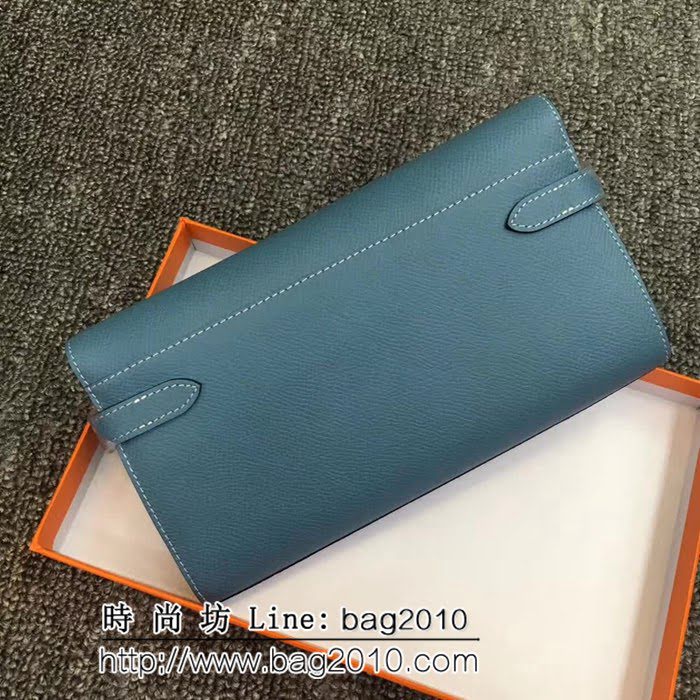 愛馬仕 Hermès掌紋 kelly錢包 0AM1240